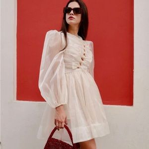Sofie The Label Victoria Striped Mini Dress